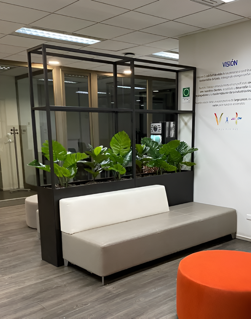 Estante divisor de ambiente